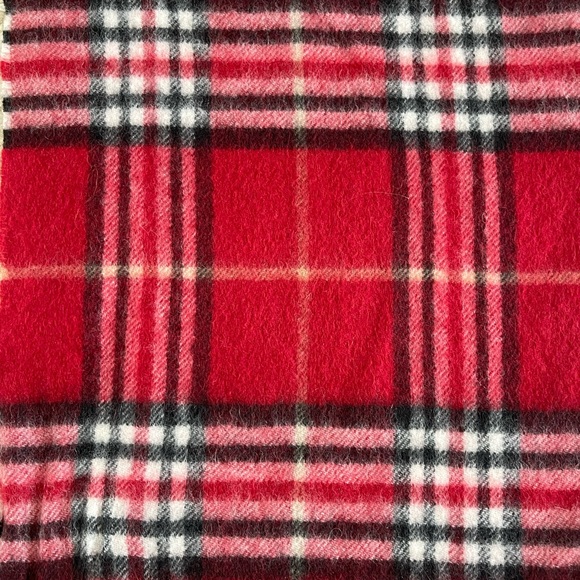 Murano plaid 100% Cashmere Scarf NWT - Picture 3 of 6